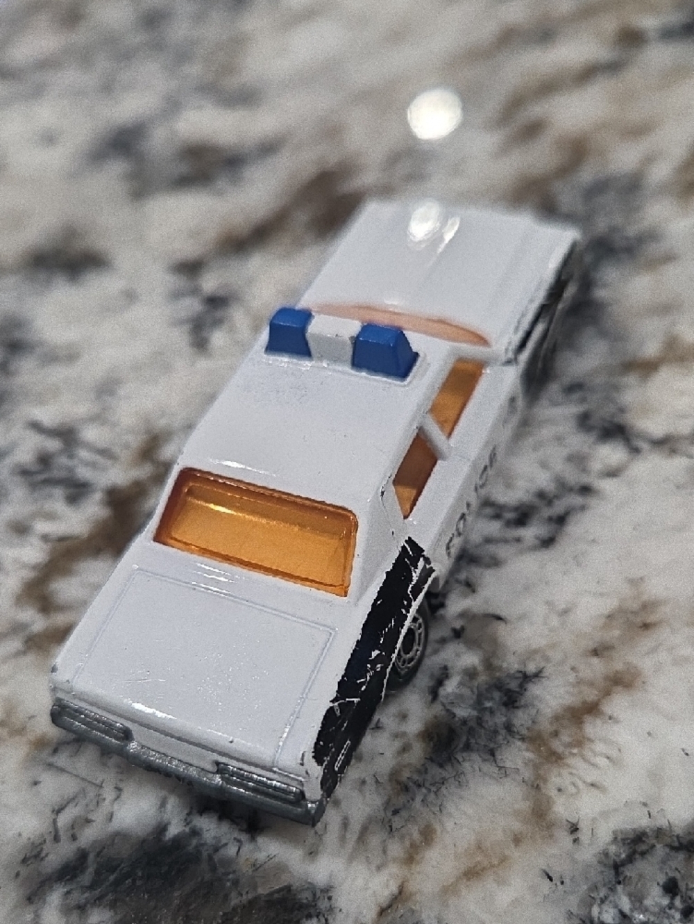 Matchbox 1977 Plymouth Gran Fury Police Traffic Cop - Picture 2 of 3